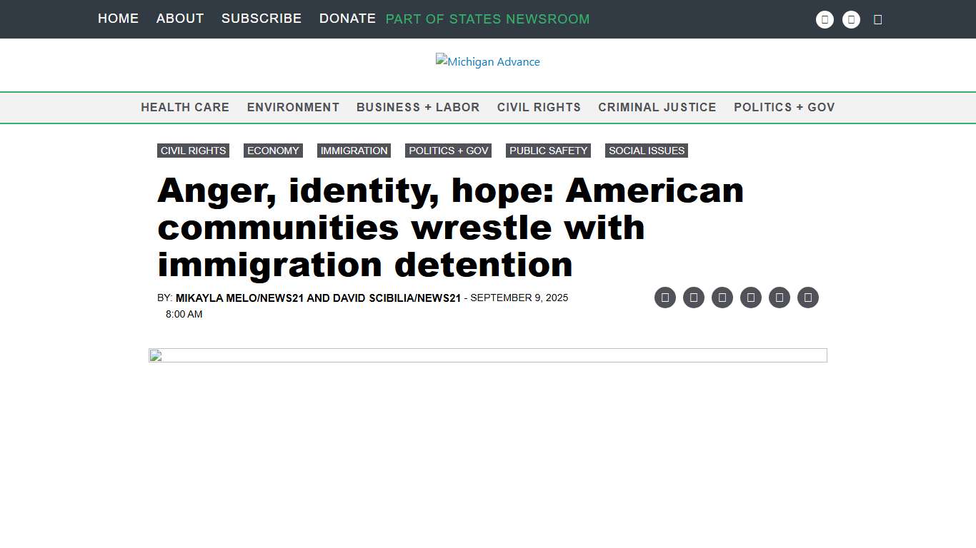 Anger, identity, hope: American communities wrestle with immigration detention • Michigan Advance